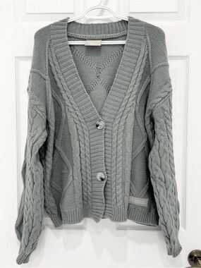 NWT - TAYLOR SWIFT - TTPD CARDIGAN - GREY